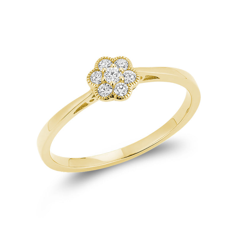 Delicate flower ring