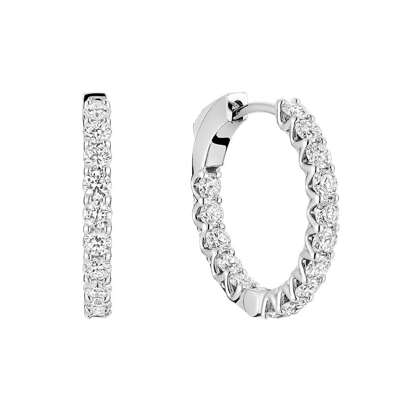 Lab Grown Huggie Earrings