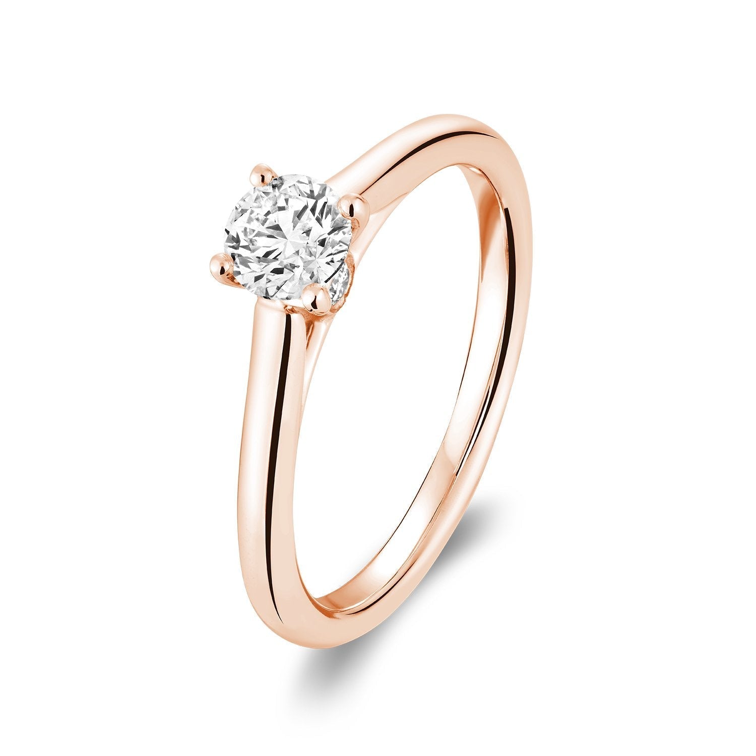 Brilliant Round Diamond Engagement Ring