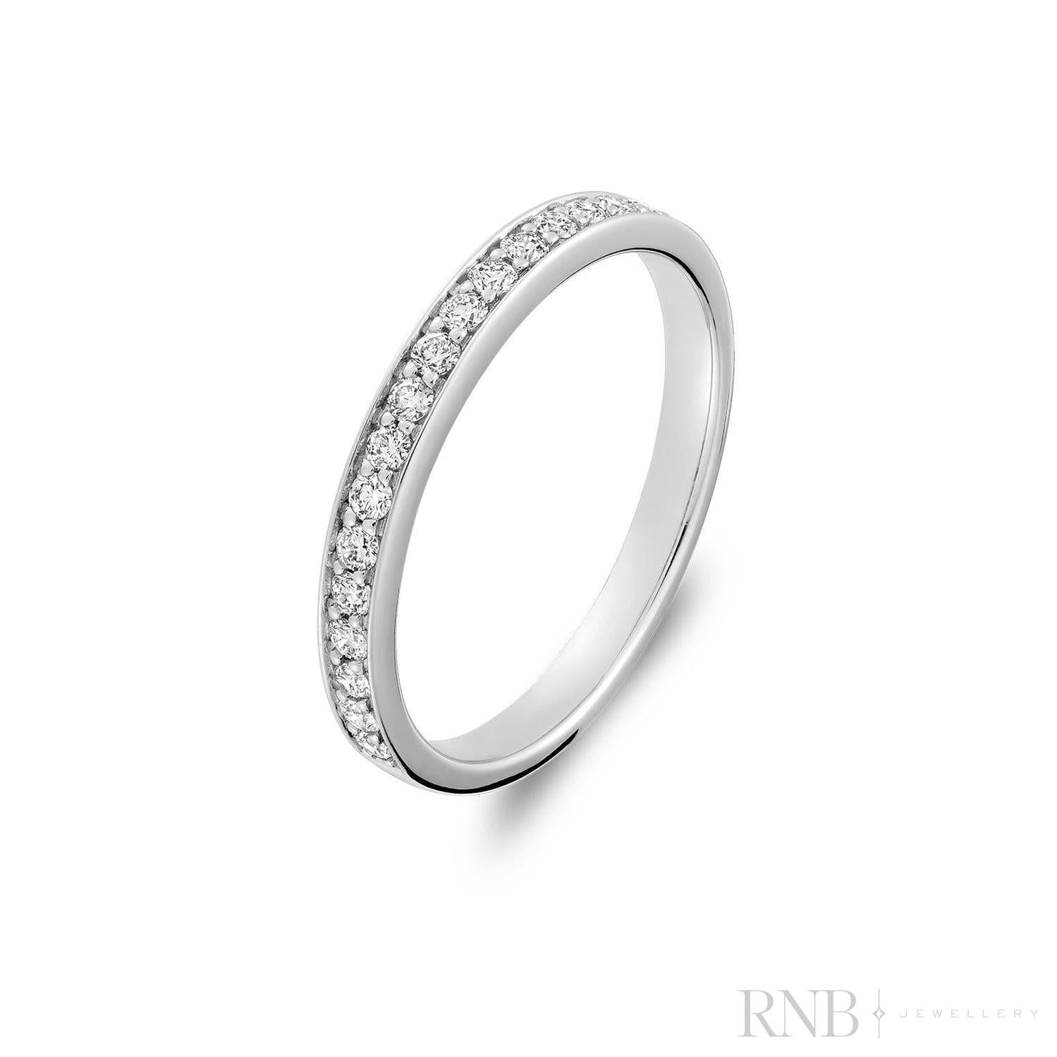 Semi Eternity Diamond Ring-RNB Jewellery