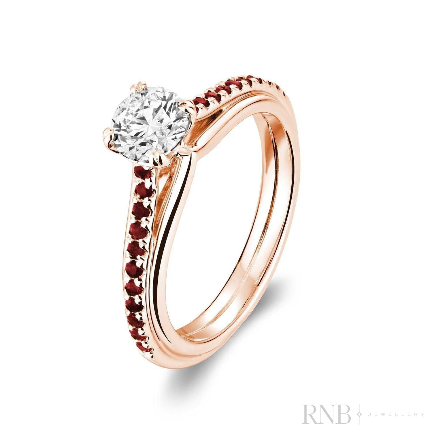 Faith Signature Ruby and Diamond Ring-RNB Jewellery