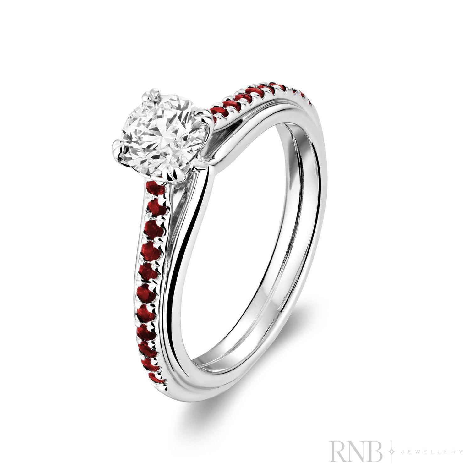 Faith Signature Ruby and Diamond Ring-RNB Jewellery