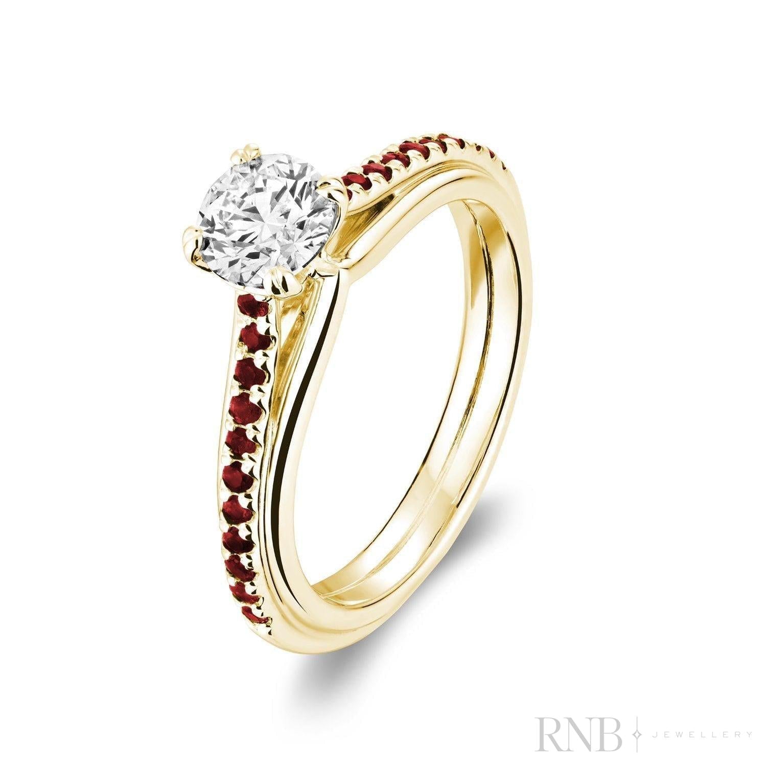 Faith Signature Ruby and Diamond Ring-RNB Jewellery