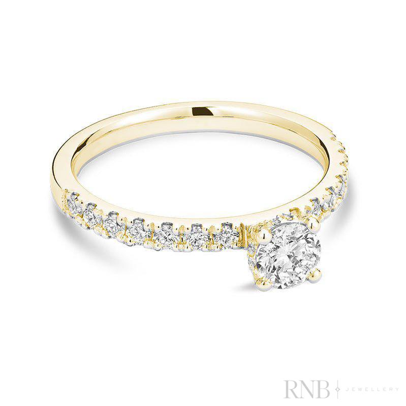 Diamond Engagement Ring-RNB Jewellery