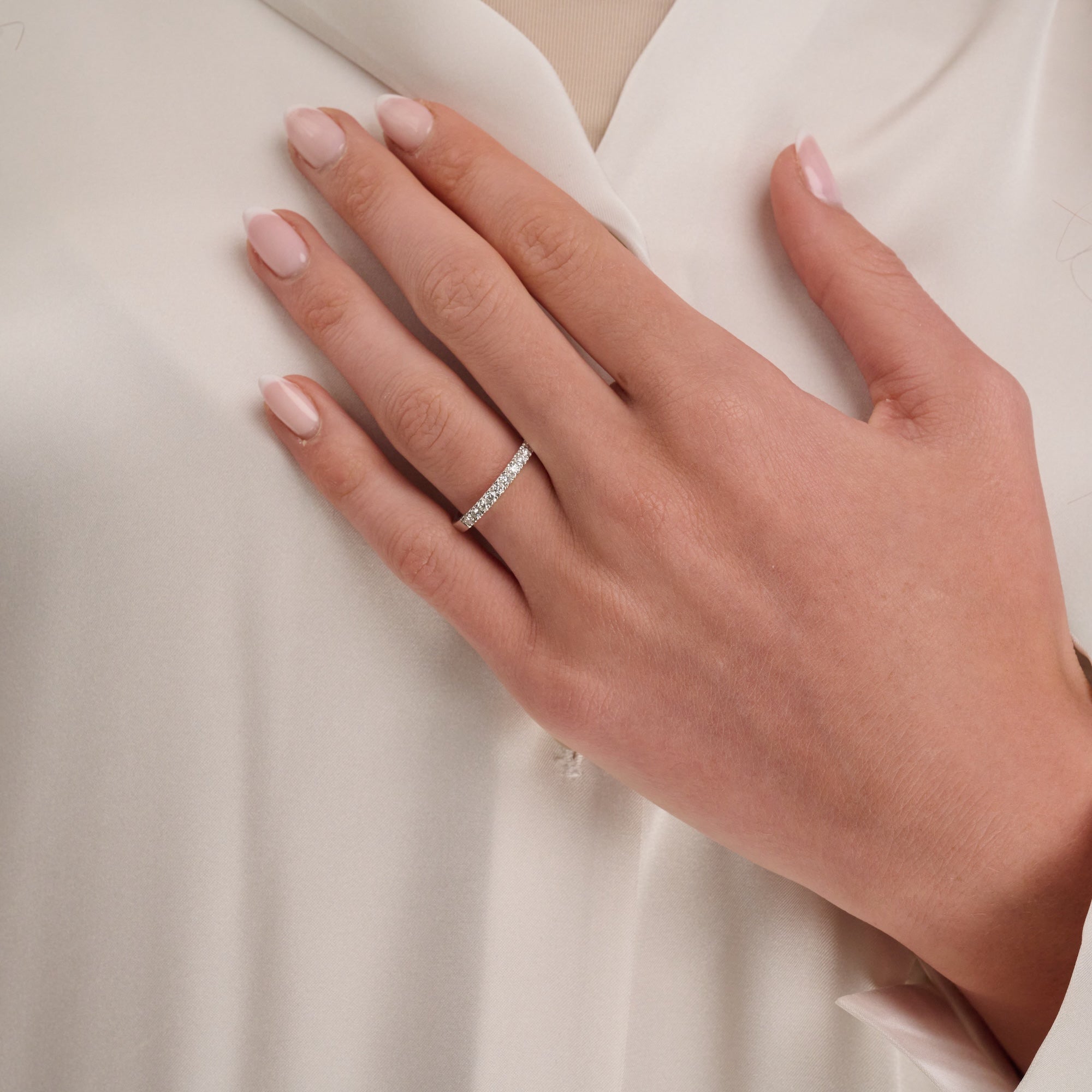 Lab Grown Band Diamond Ring