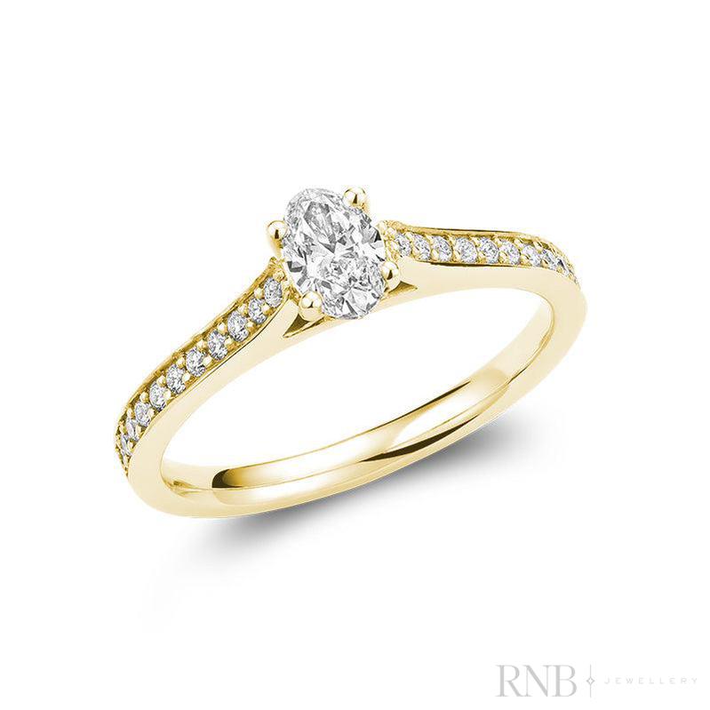 Diamond Engagement Ring-RNB Jewellery