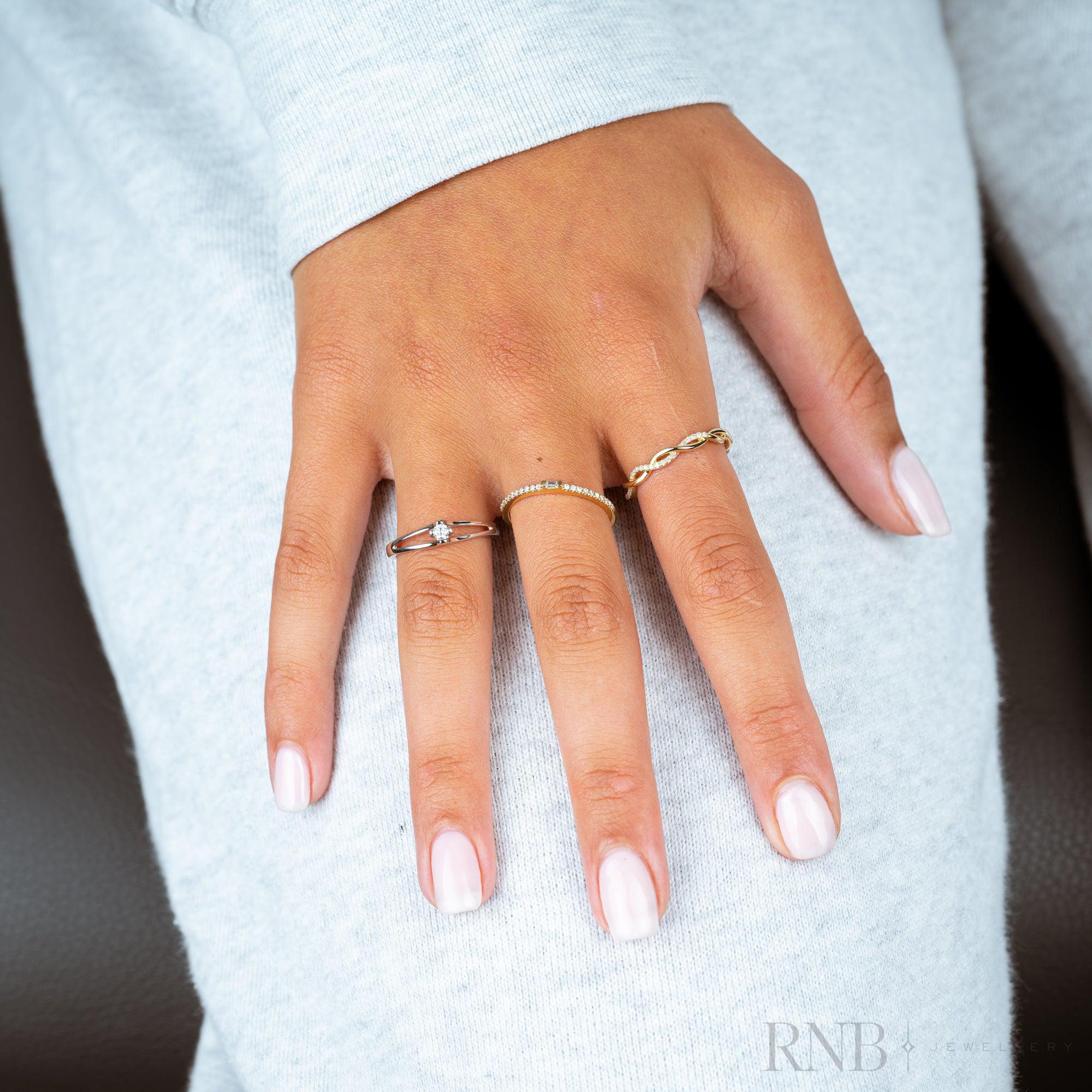 Baguette Diamond Ring-RNB Jewellery