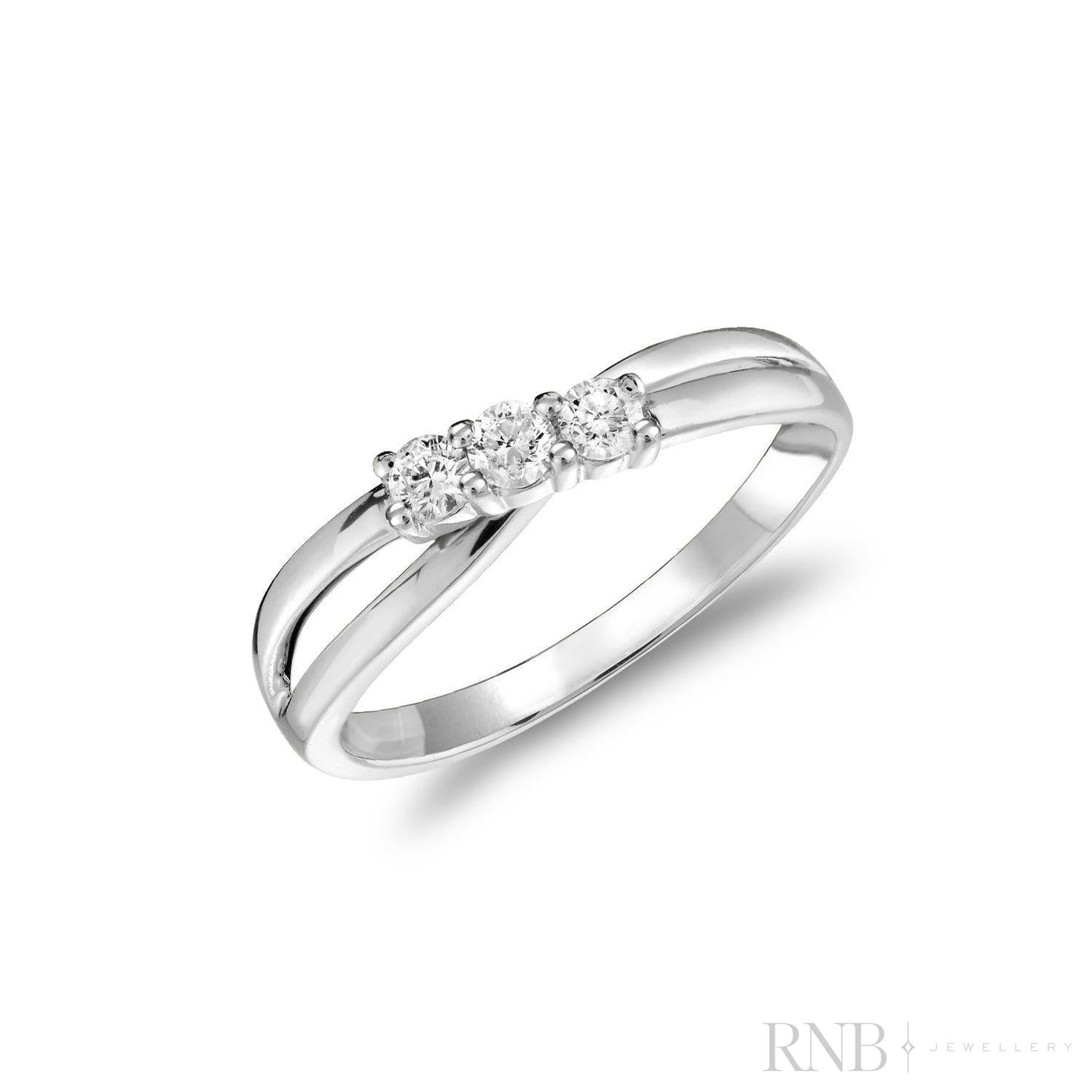 Trinity Diamond Ring-RNB Jewellery