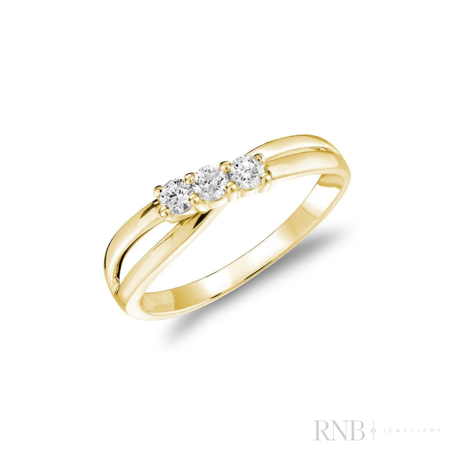 Trinity Diamond Ring-RNB Jewellery