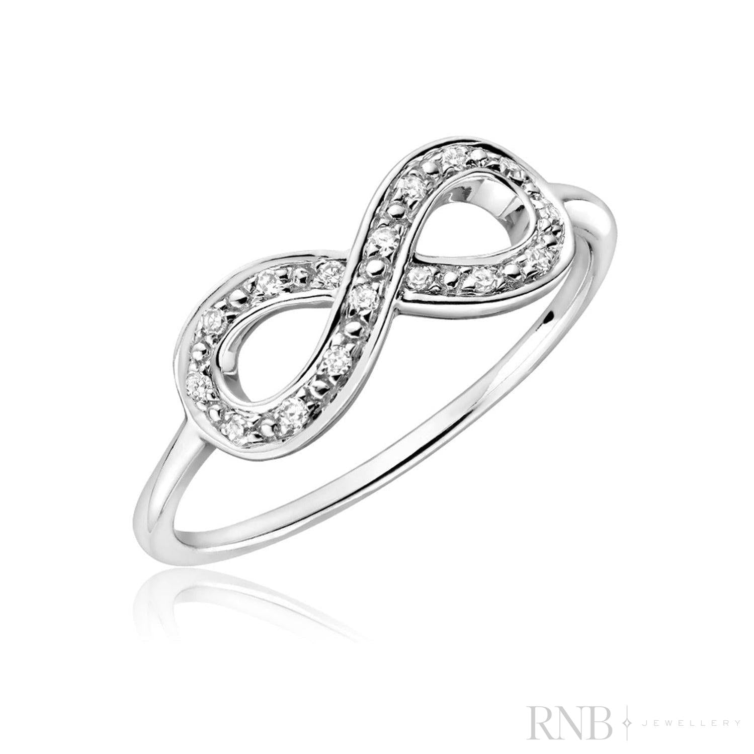 Diamond Infinity Ring-RNB Jewellery