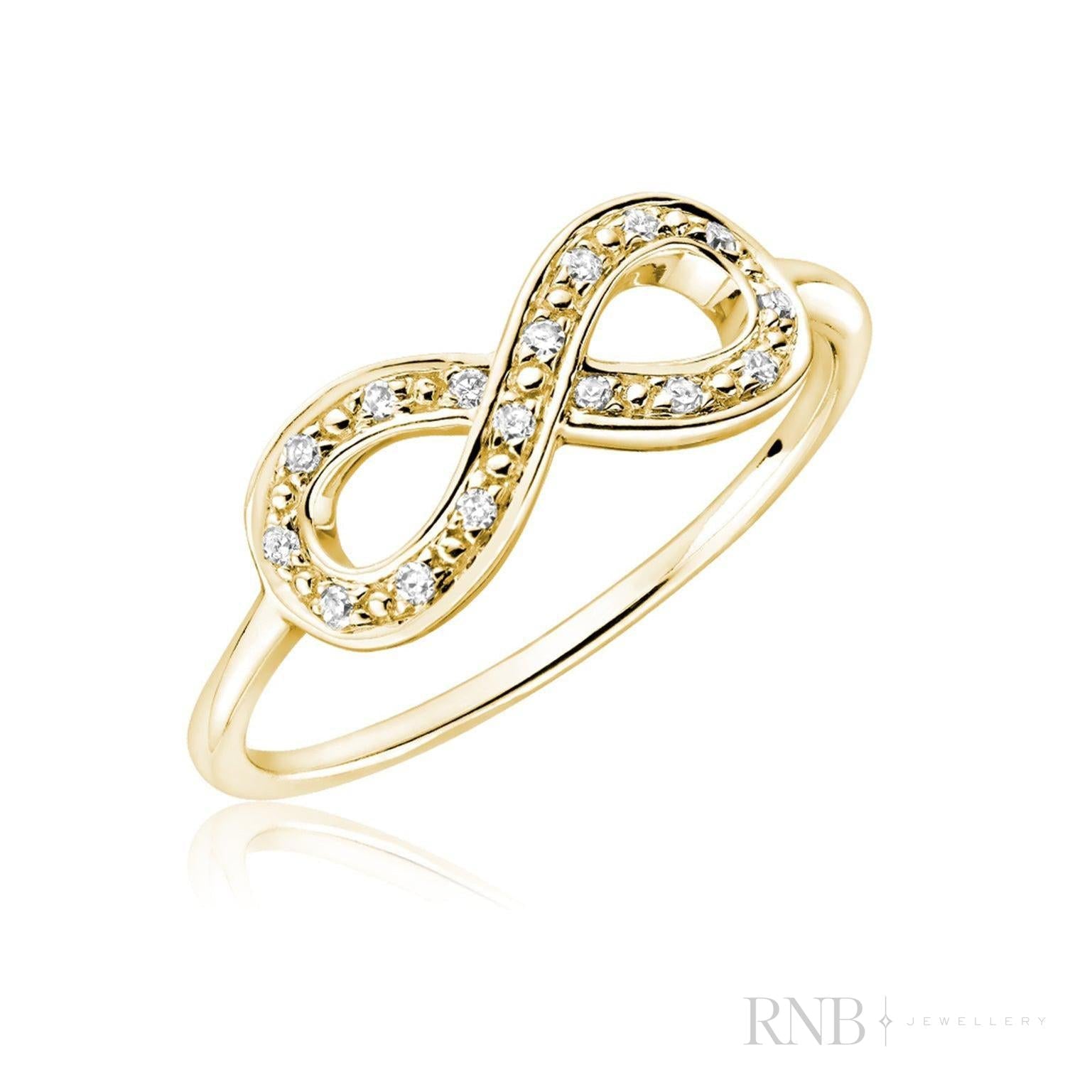 Diamond Infinity Ring-RNB Jewellery