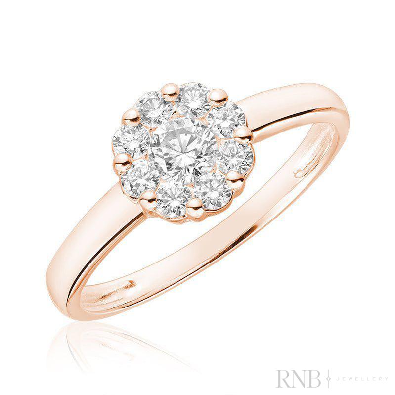 Cluster Mount Diamond Ring-RNB Jewellery