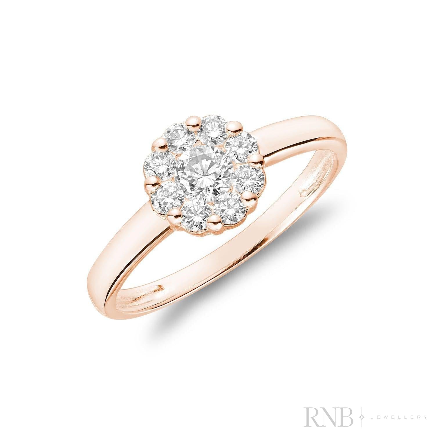 Cluster Mount Diamond Ring-RNB Jewellery