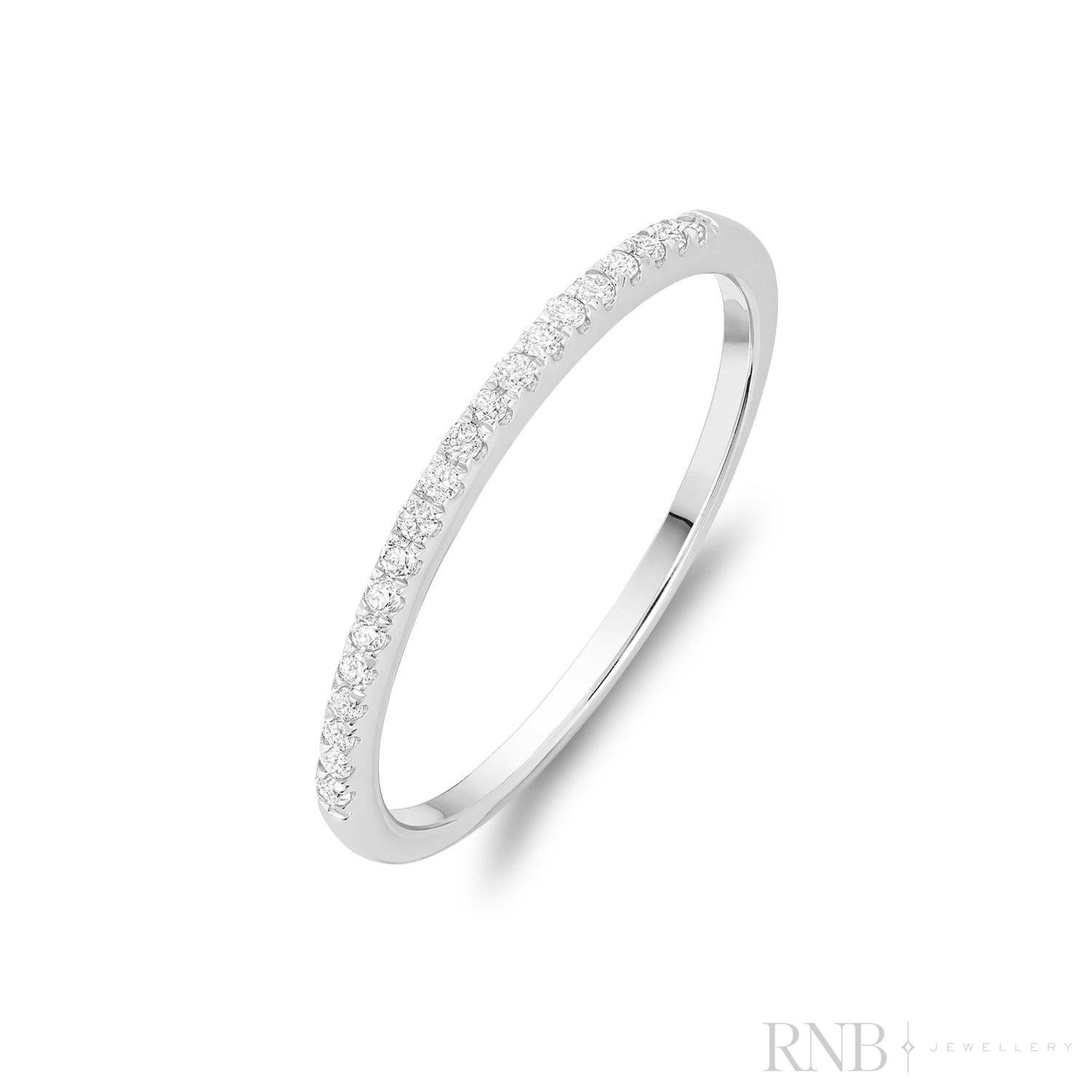 Semi Eternity Diamond Ring-RNB Jewellery