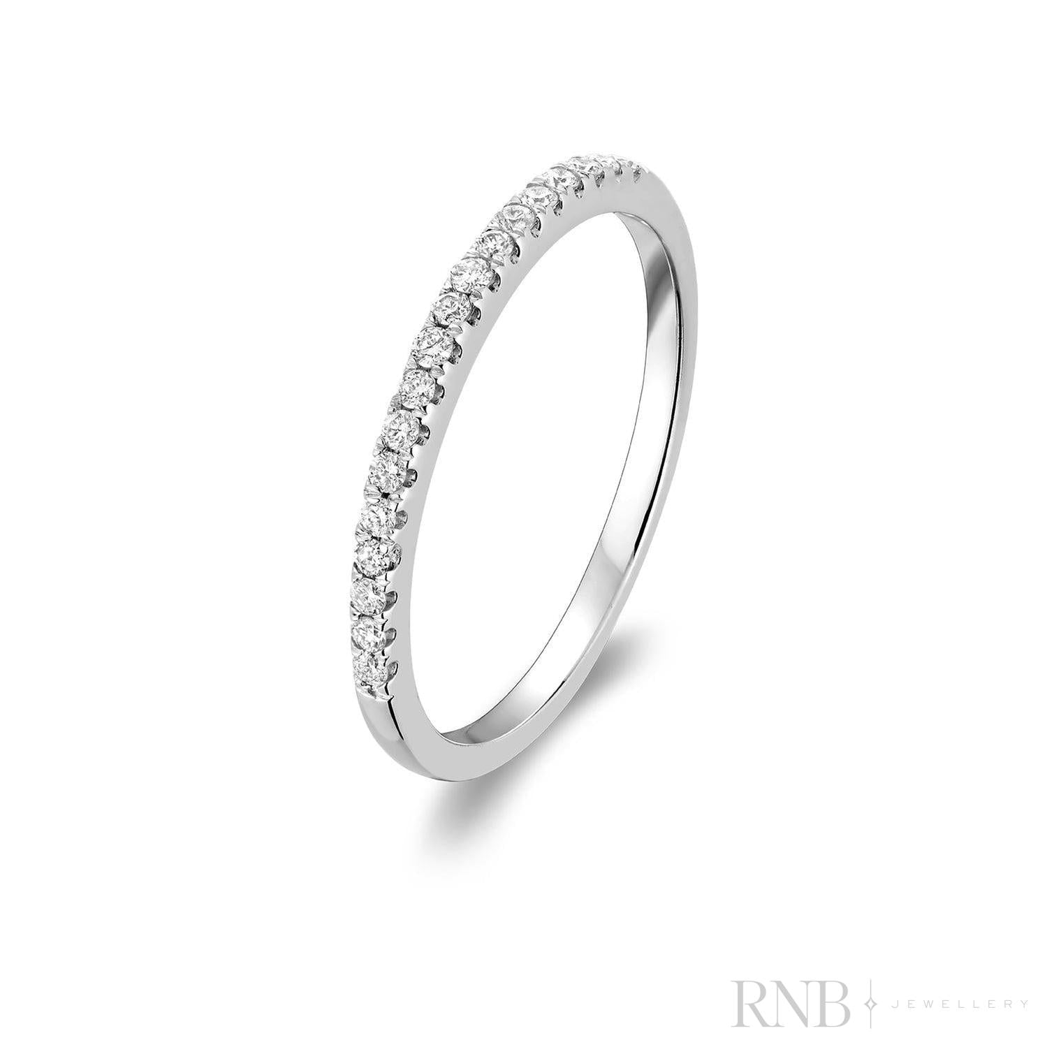 Semi Eternity Diamond Ring-RNB Jewellery