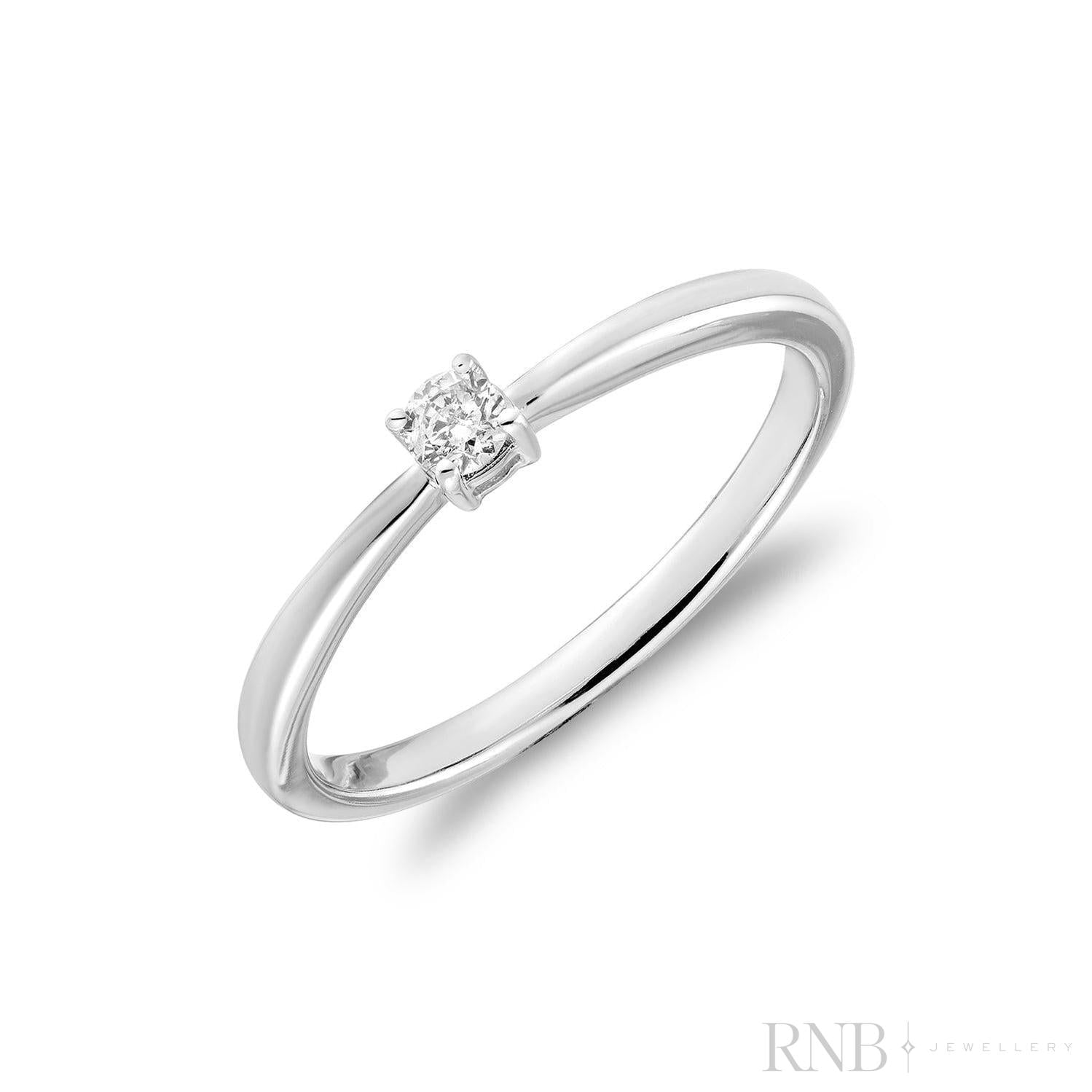 Solitaire Diamond Ring-RNB Jewellery