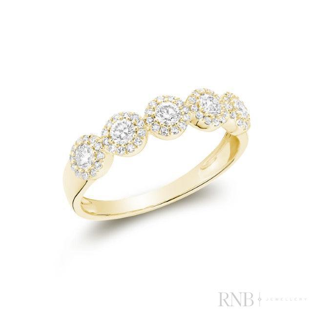 Martini Cup Diamond Ring-RNB Jewellery