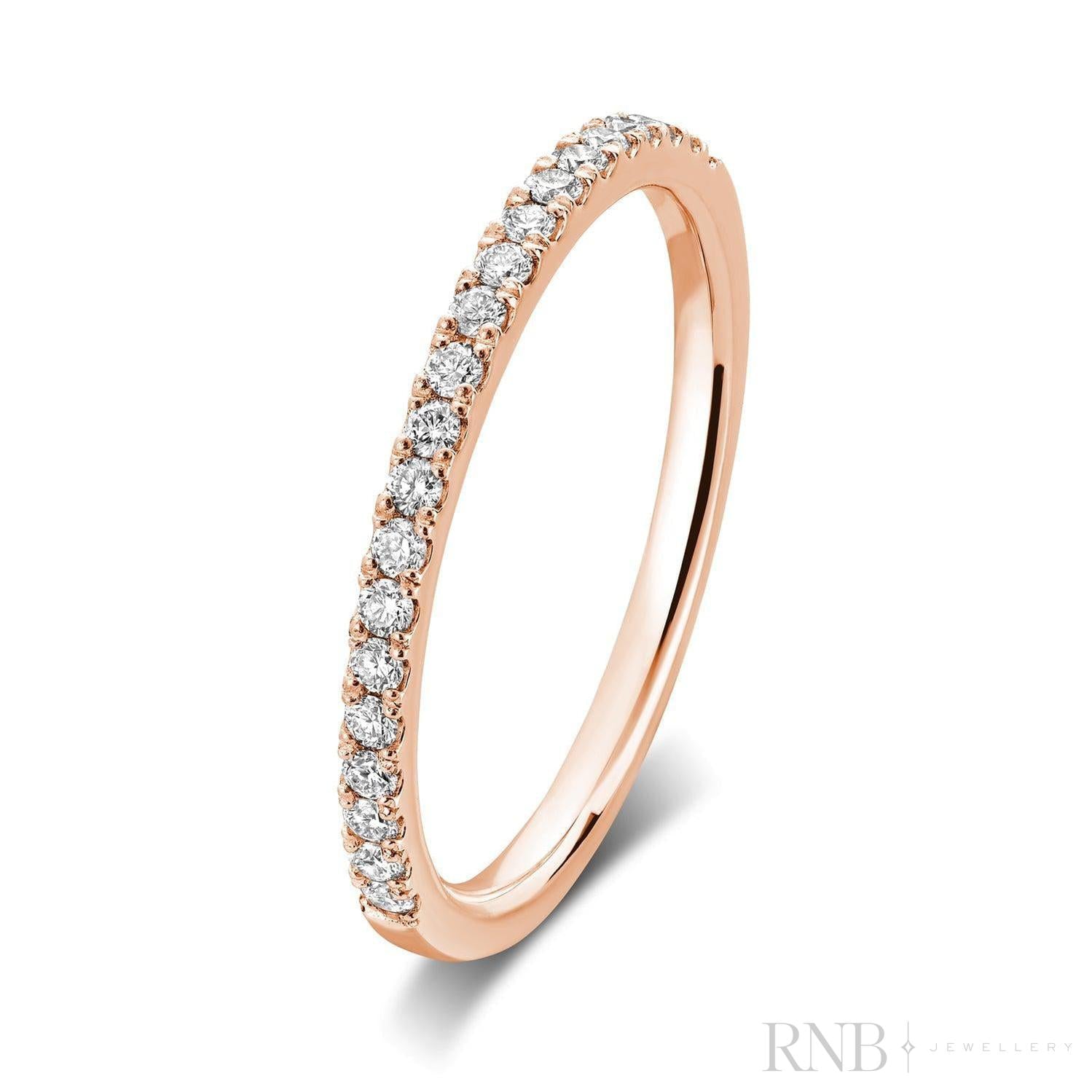 Semi Eternity Diamond Ring-RNB Jewellery