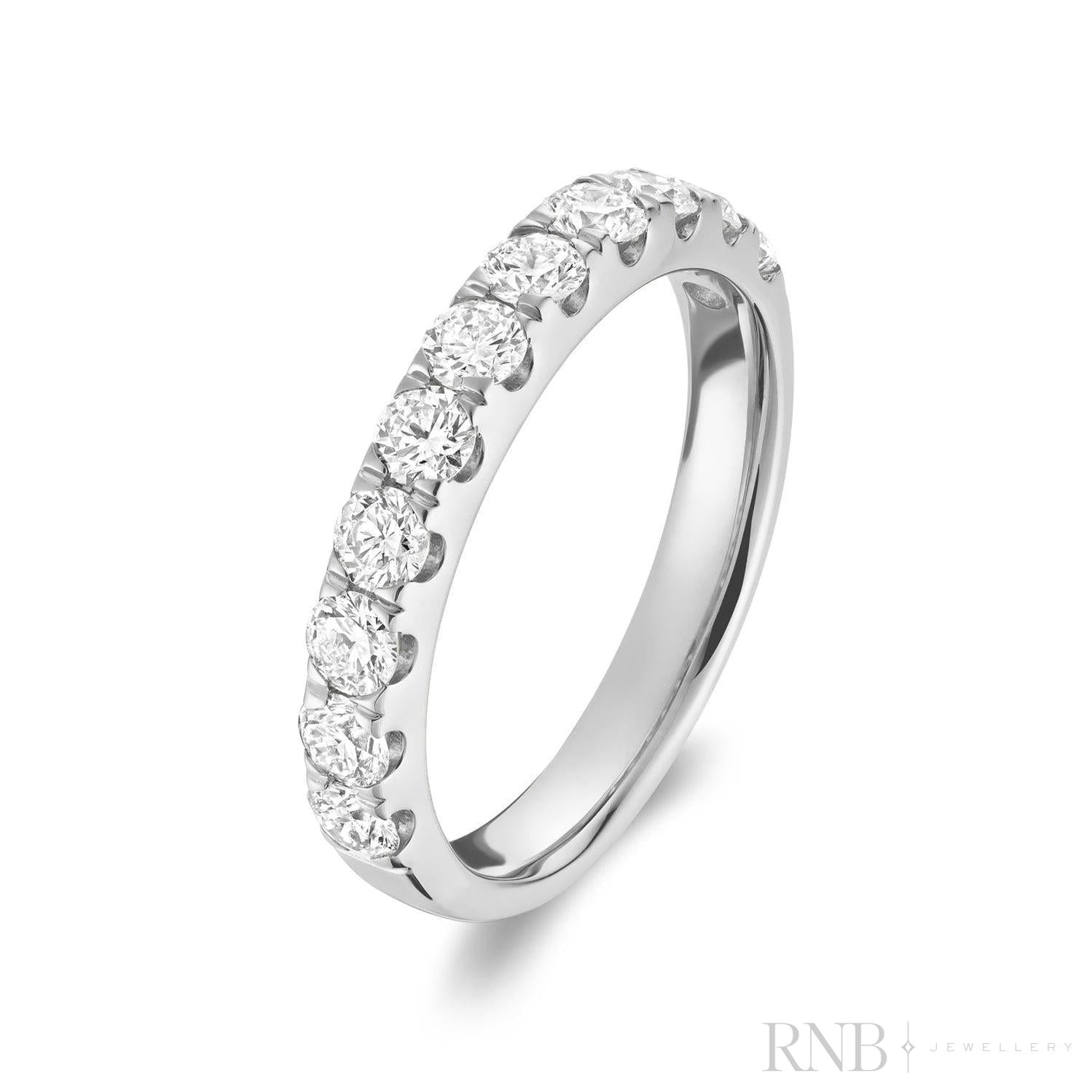 Semi Eternity Diamond Ring-RNB Jewellery