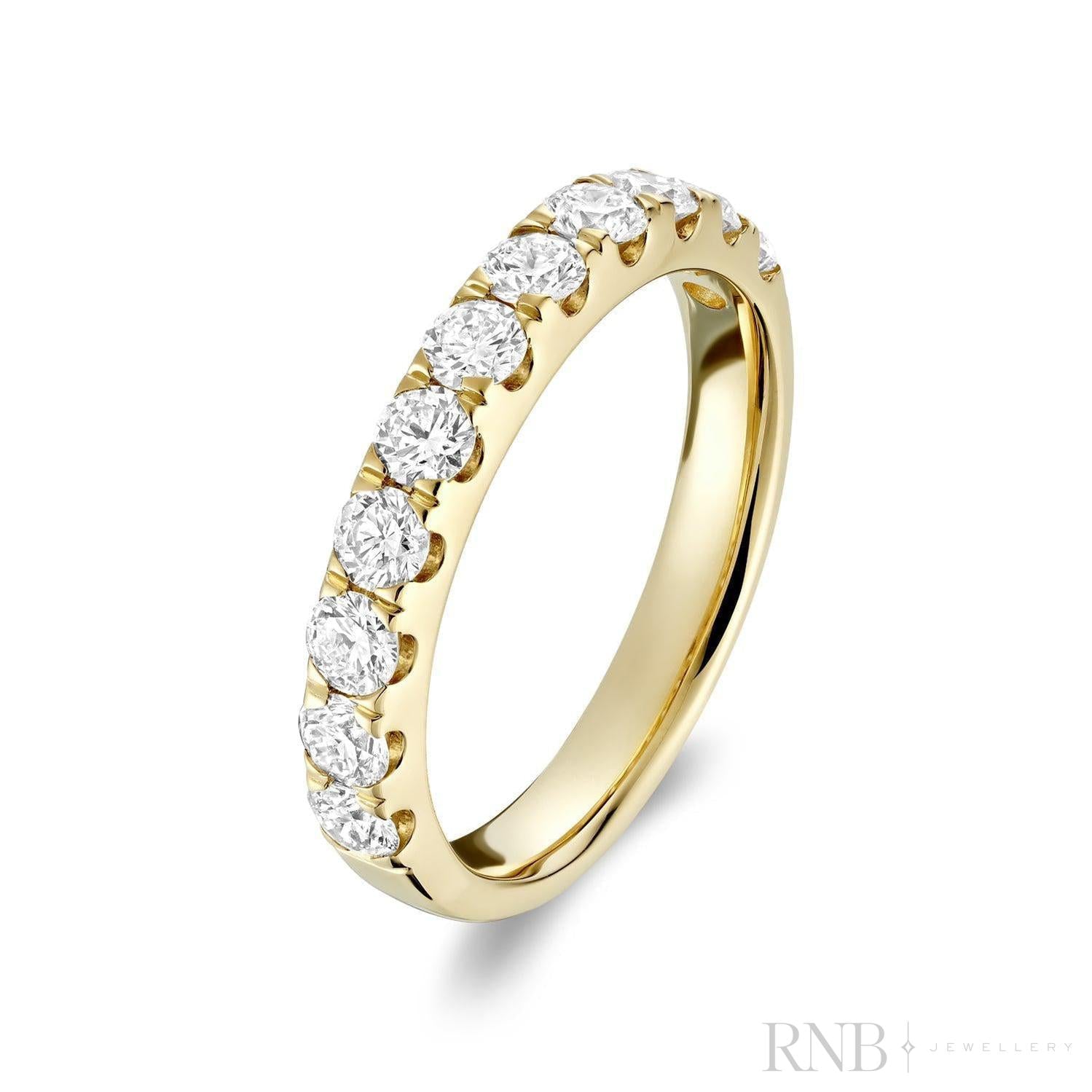 Semi Eternity Diamond Ring-RNB Jewellery