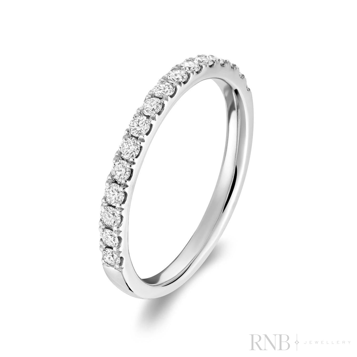 Semi Eternity Diamond Ring-RNB Jewellery