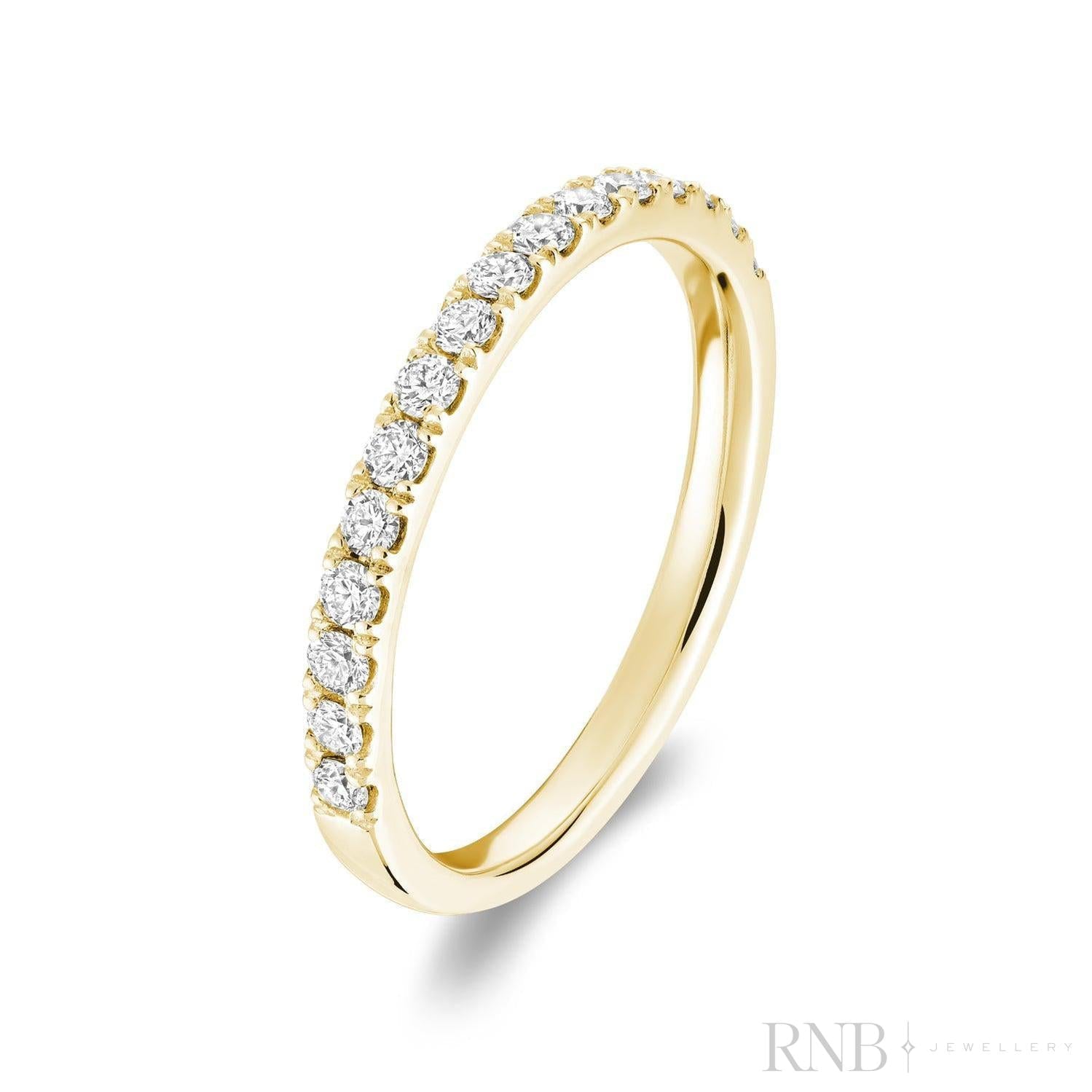 Semi Eternity Diamond Ring-RNB Jewellery