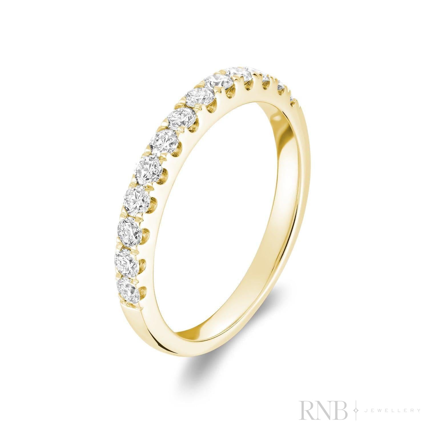 Semi Eternity Diamond Ring-RNB Jewellery