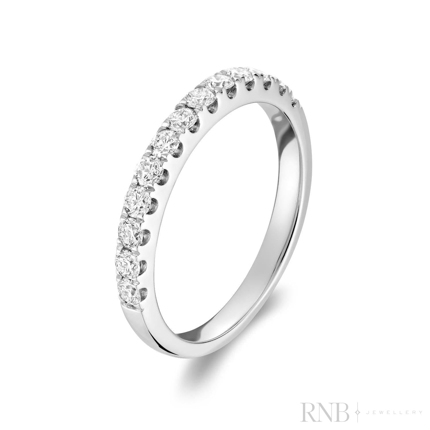 Semi Eternity Diamond Ring-RNB Jewellery