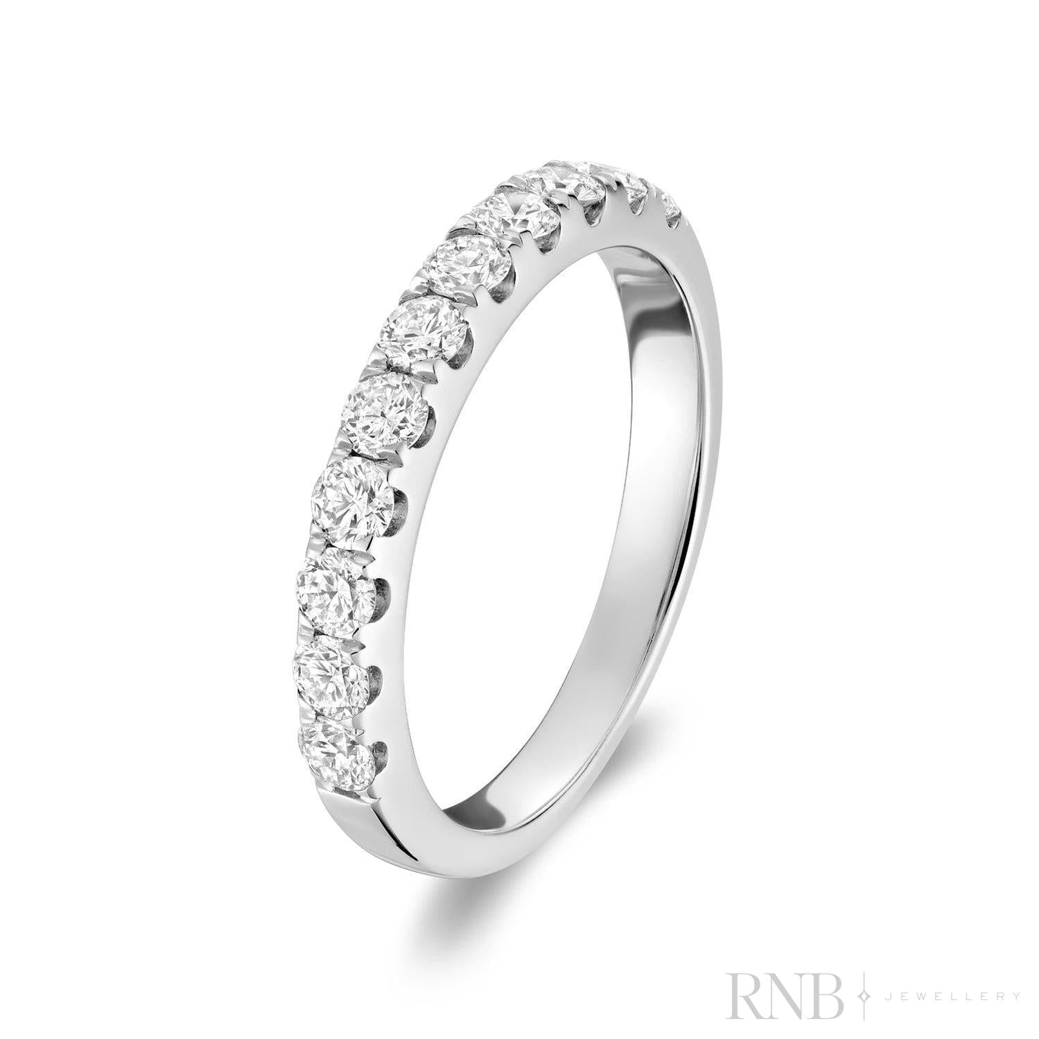 Semi Eternity Diamond Ring-RNB Jewellery