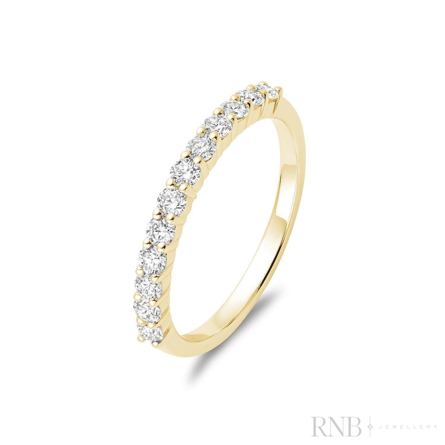 Semi Eternity Diamond Ring-RNB Jewellery