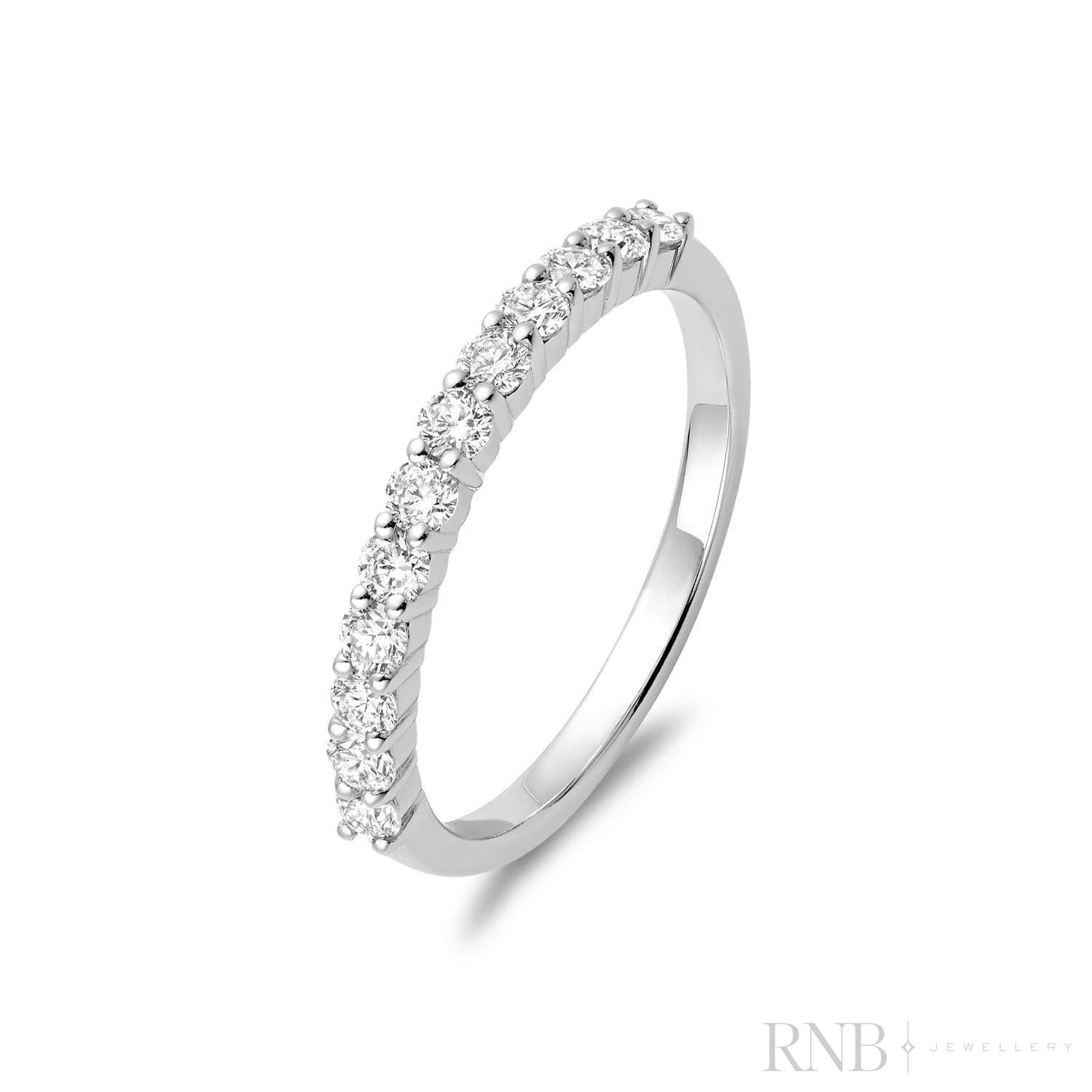 Semi Eternity Diamond Ring-RNB Jewellery