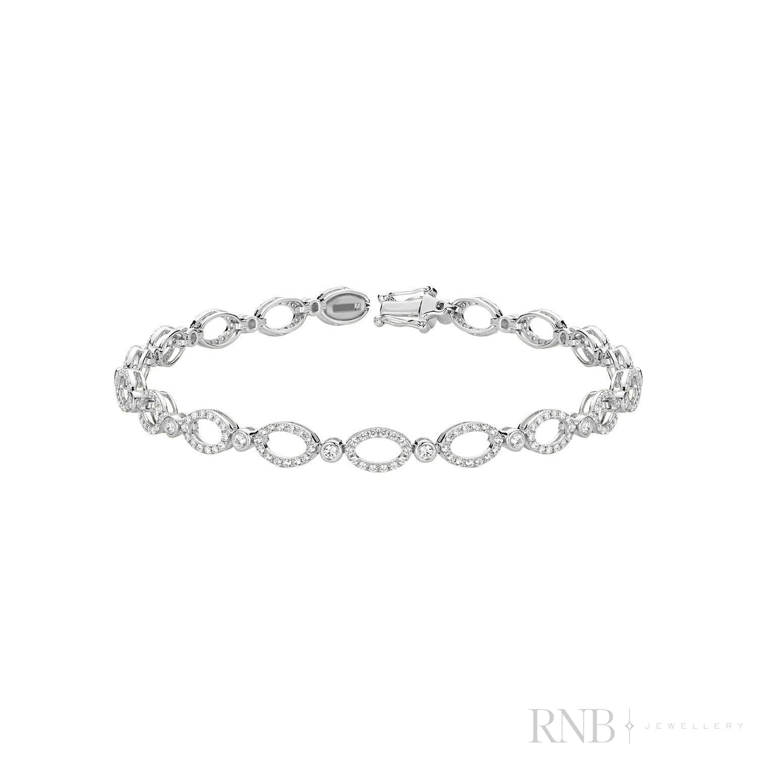 Fashion Diamond Bracelet-RNB Jewellery