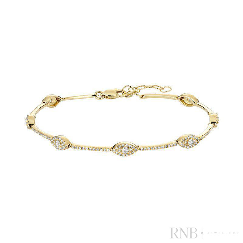 Diamond Bracelet - Bracelet en Diamant-RNB Jewellery