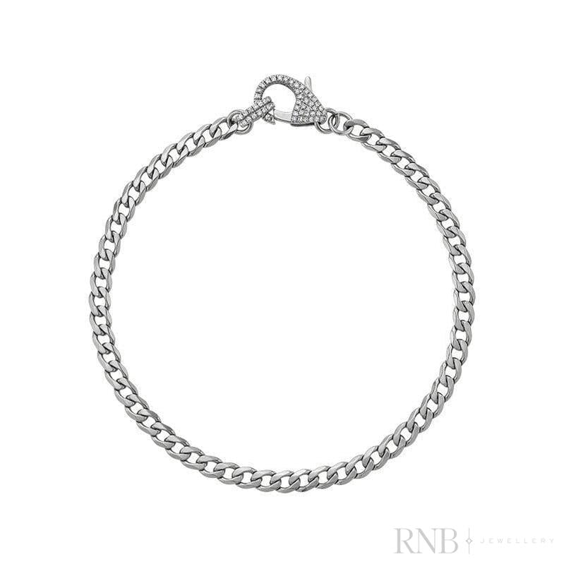 Diamond Cuban Bracelet-RNB Jewellery