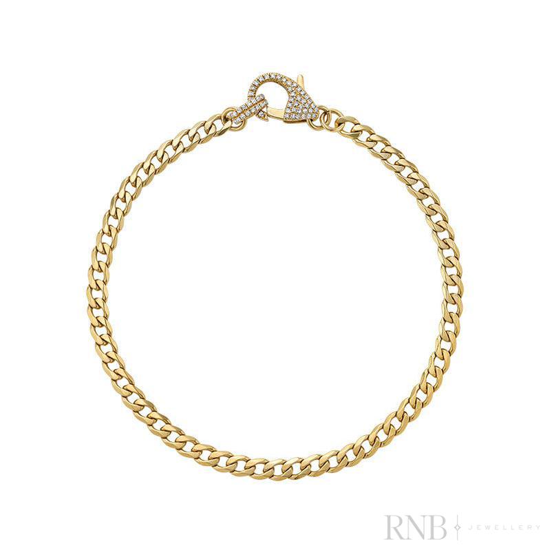 Diamond Cuban Bracelet-RNB Jewellery