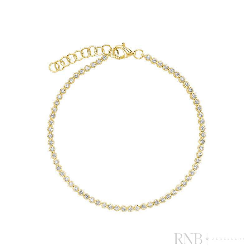 Round Diamond Bracelet-RNB Jewellery