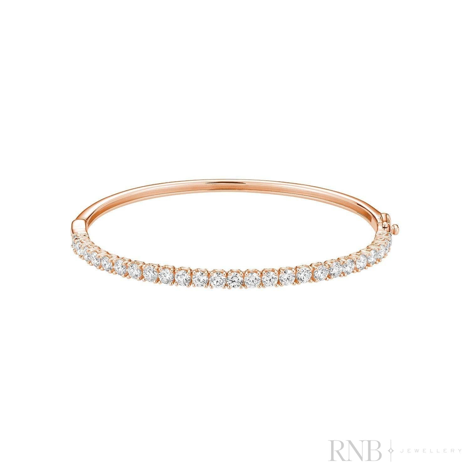 Diamond Bangle Bracelet-RNB Jewellery