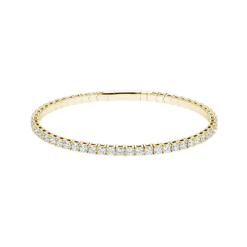 Lab Grown Flex Bangle