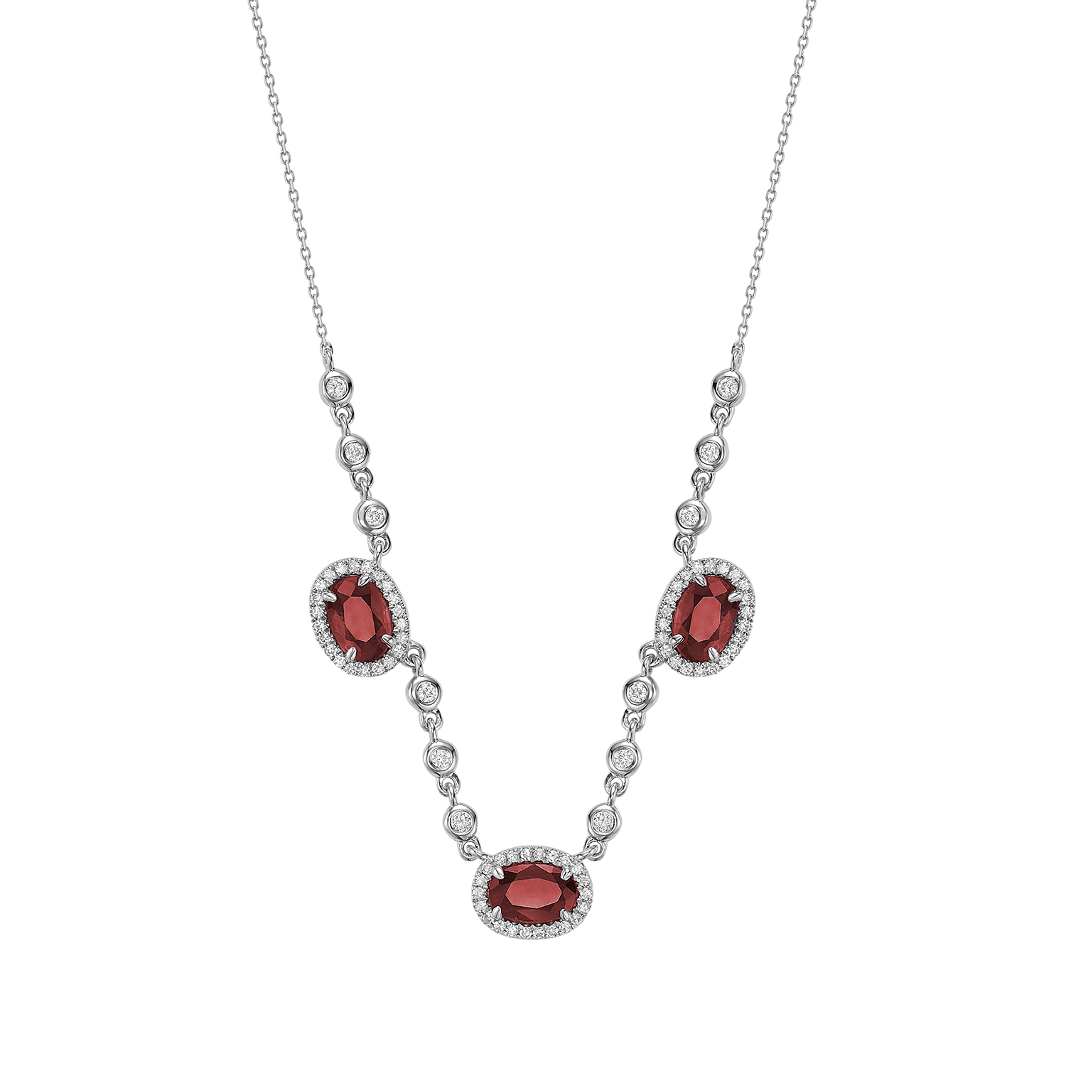 Precious Stone & Diamond Pendant