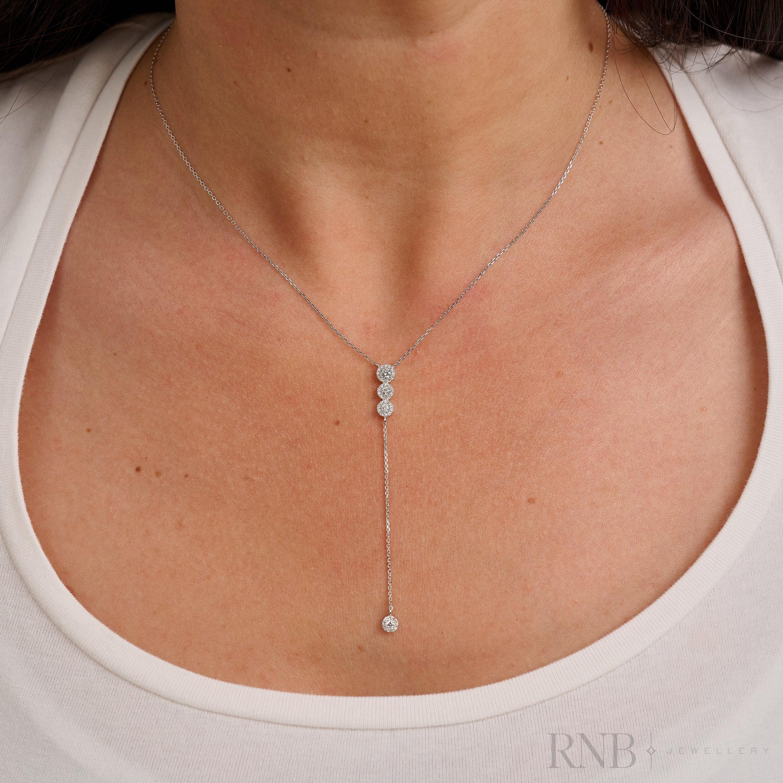 Diamond Necklace - Collier en Diamant-RNB Jewellery