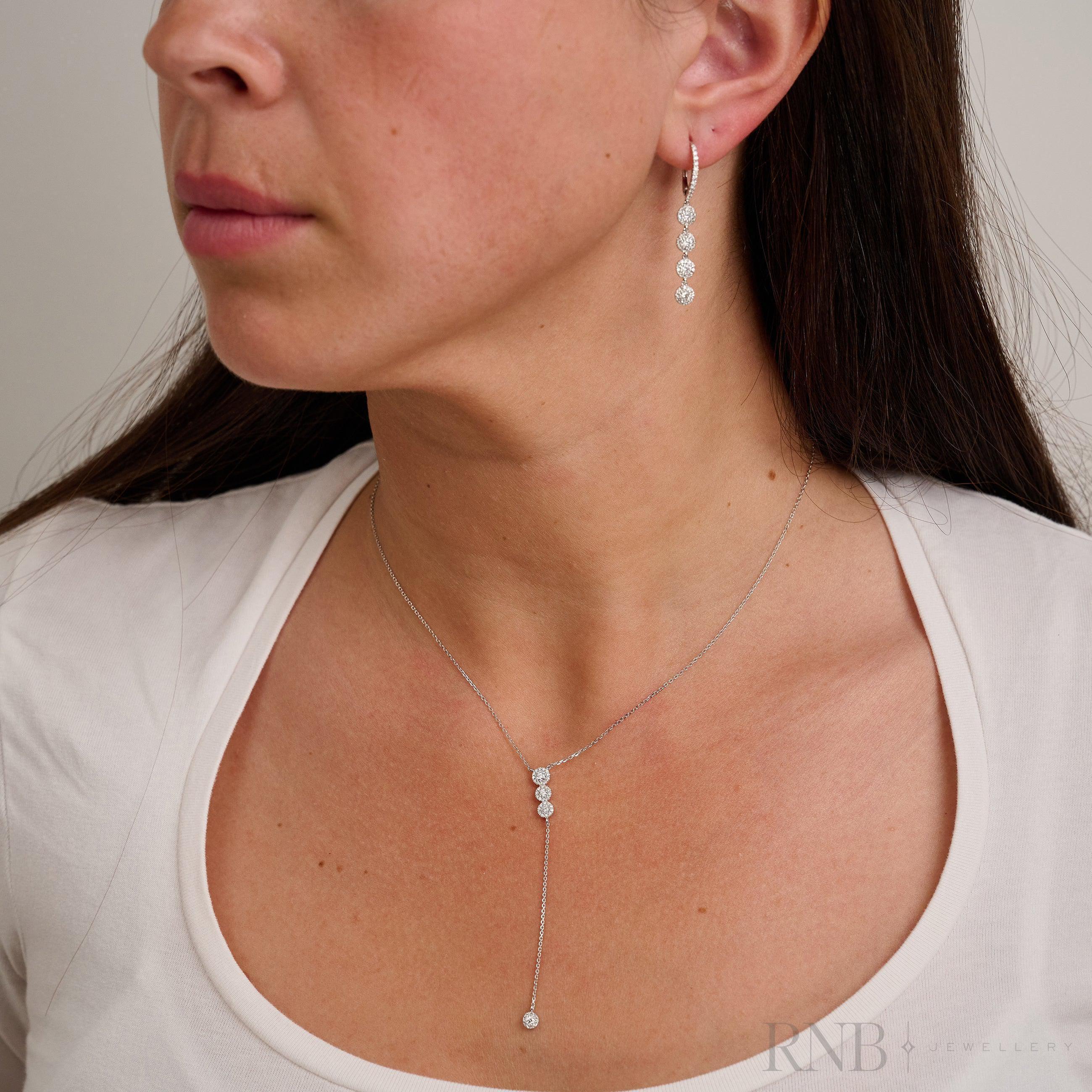 Diamond Necklace - Collier en Diamant-RNB Jewellery