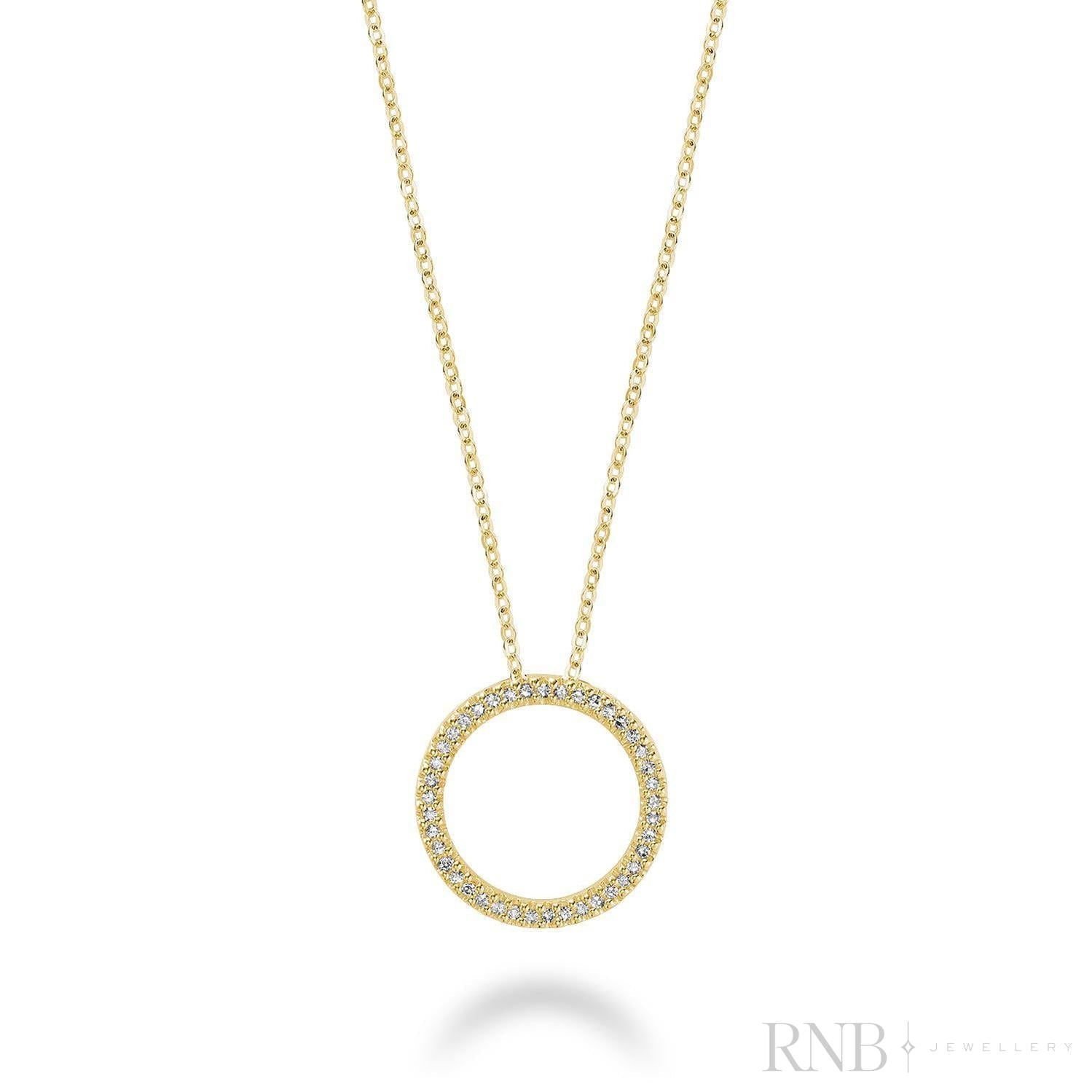 Circle Of Life Diamond Pendant-RNB Jewellery