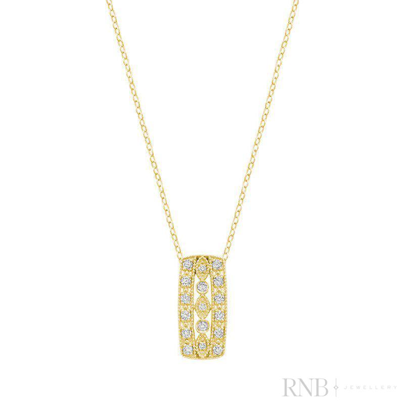 Diamond Pendant - Pendentif en Diamant-RNB Jewellery