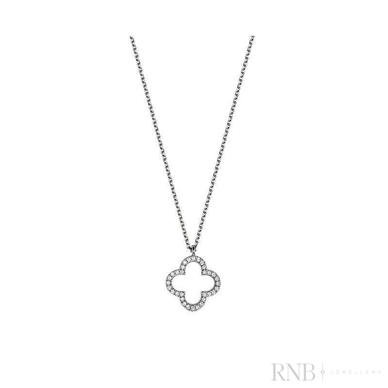 Clover Diamond Necklace-RNB Jewellery