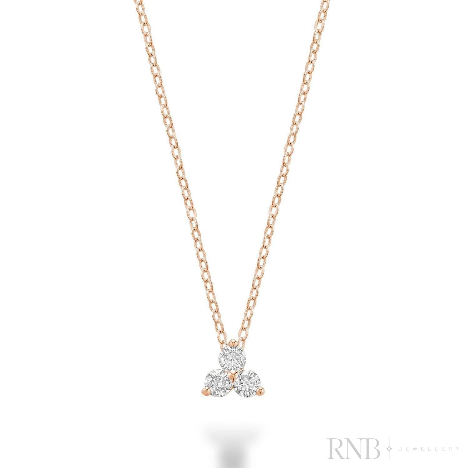 Trinity Diamond Pendant-RNB Jewellery