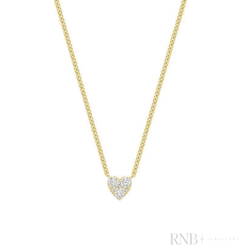 Diamond Pendant - Pendentif en Diamant-RNB Jewellery