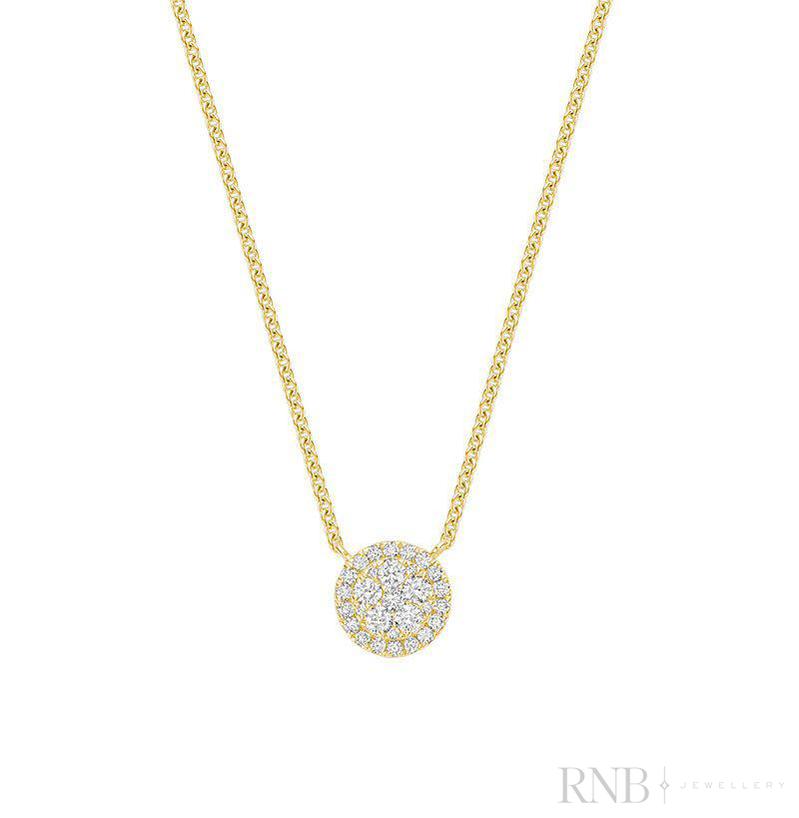 Diamond Pendant - Pendentif en Diamant-RNB Jewellery