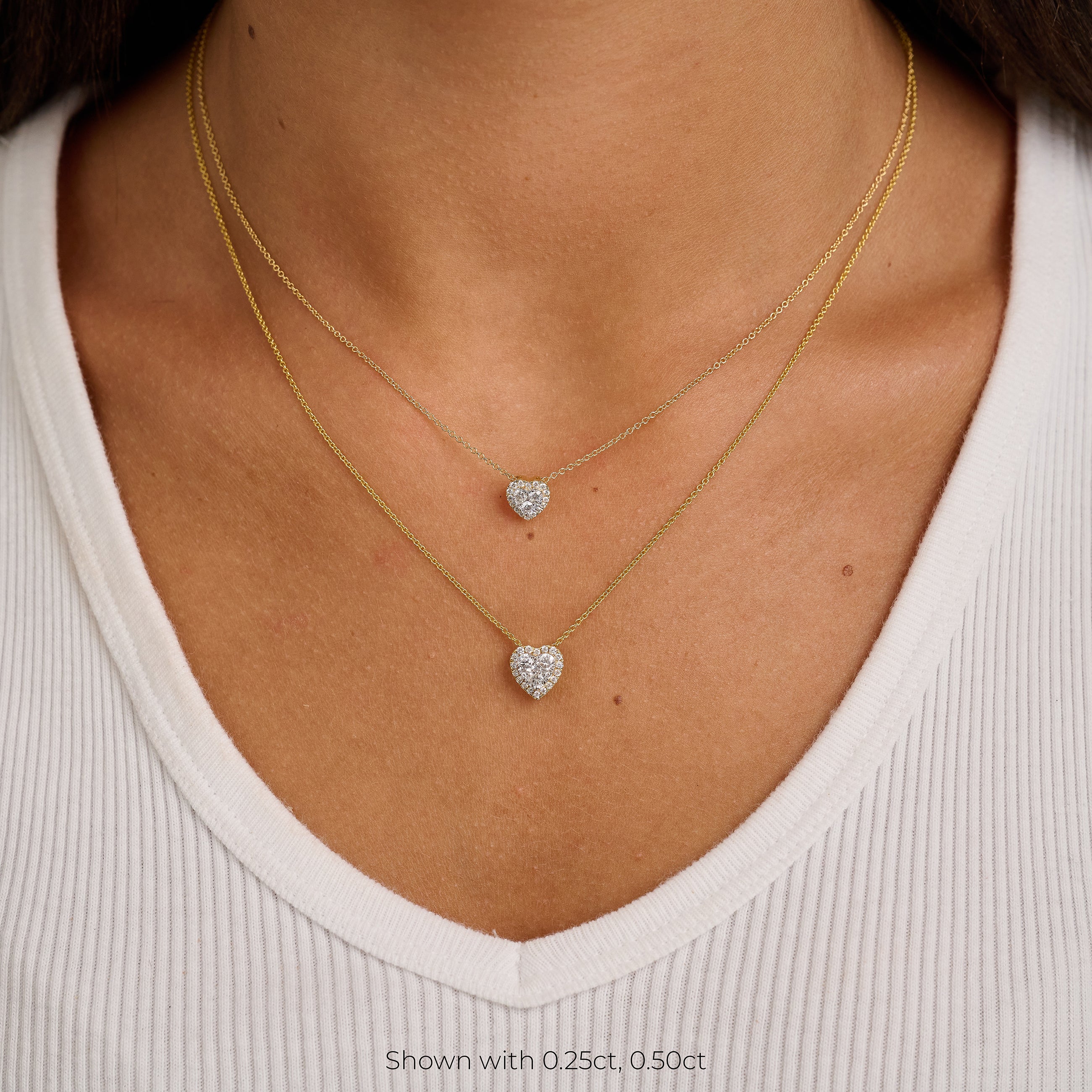 Heart Diamond Necklace