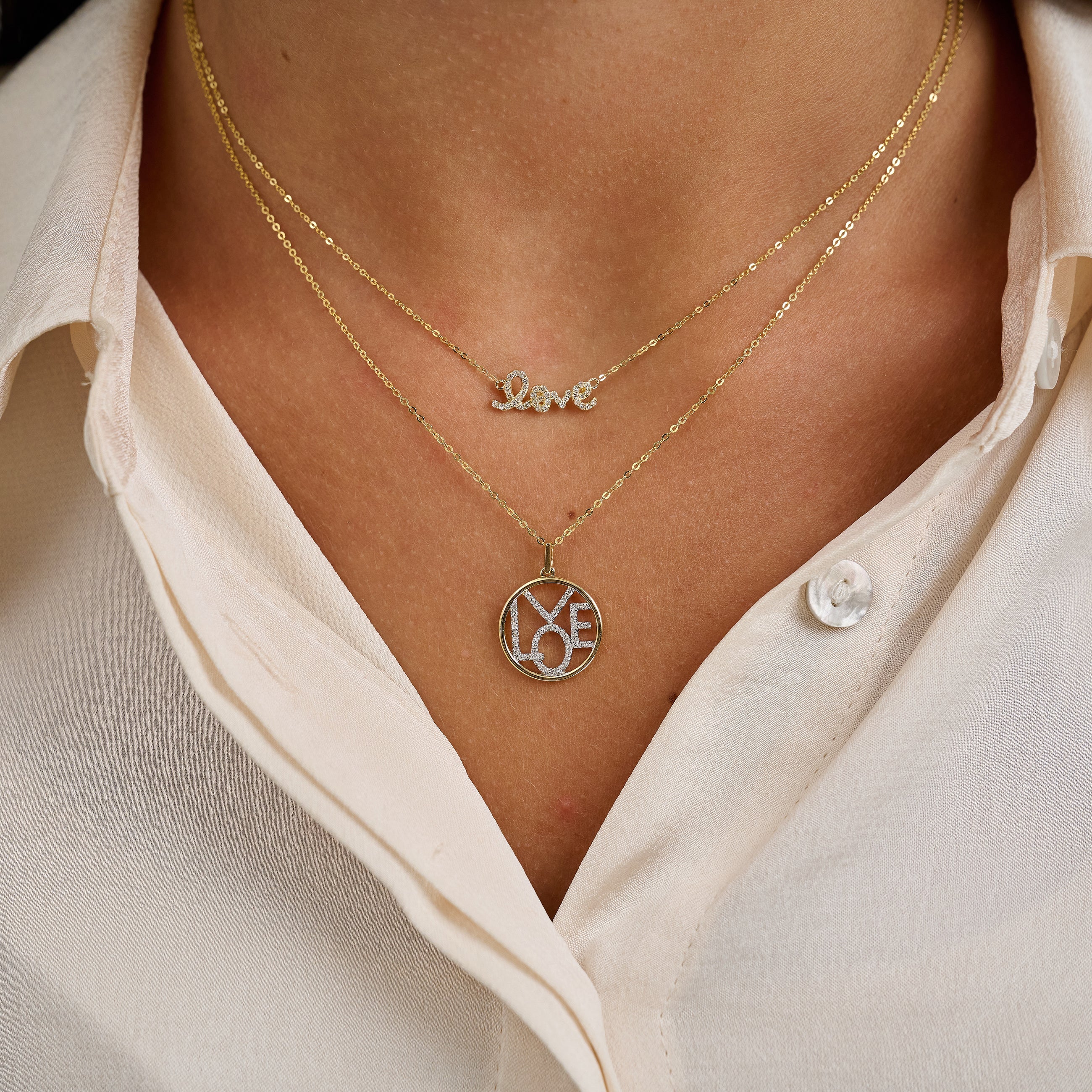 Diamond Love Pendant