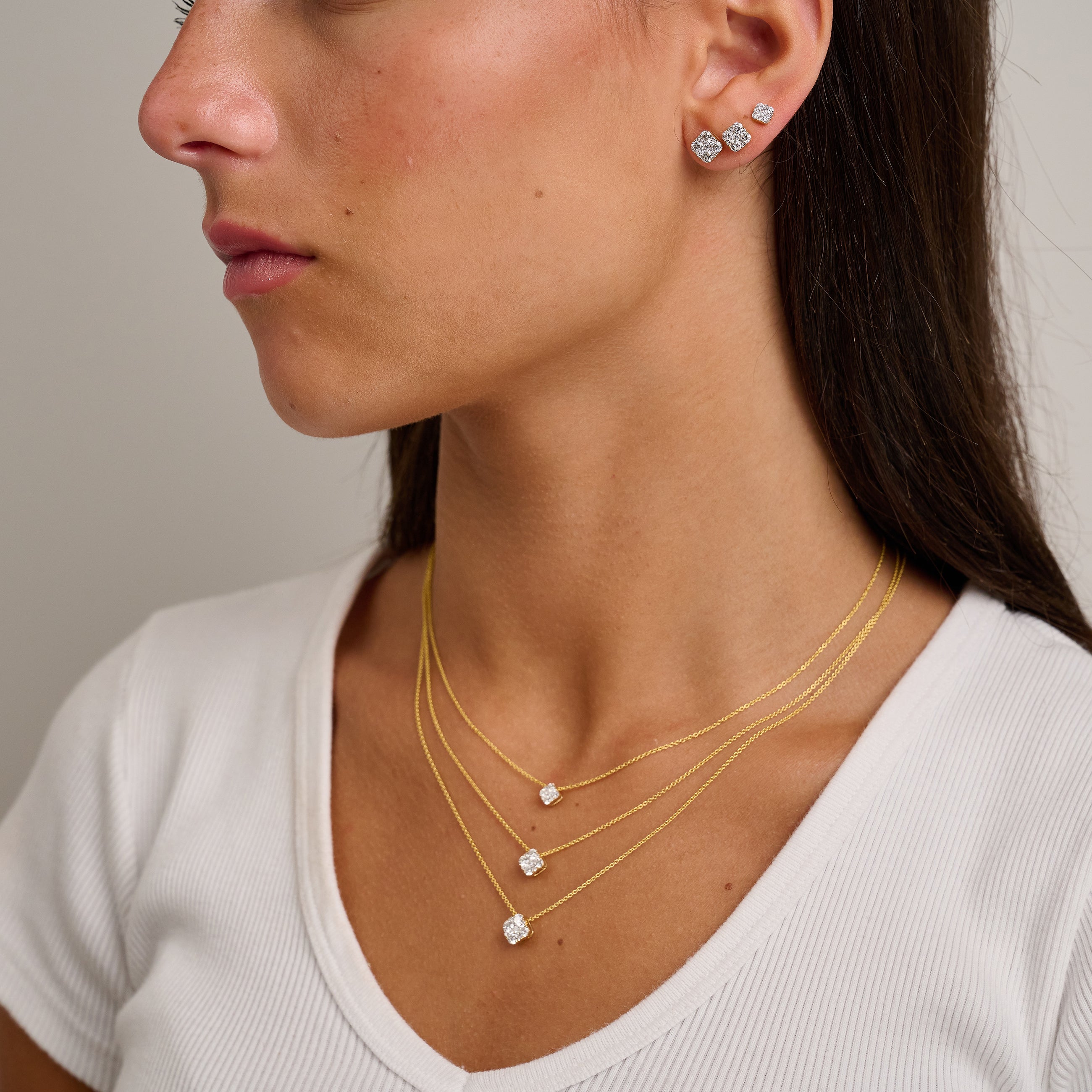 DIAMOND NECKLACE - COLLIER EN DIAMANT